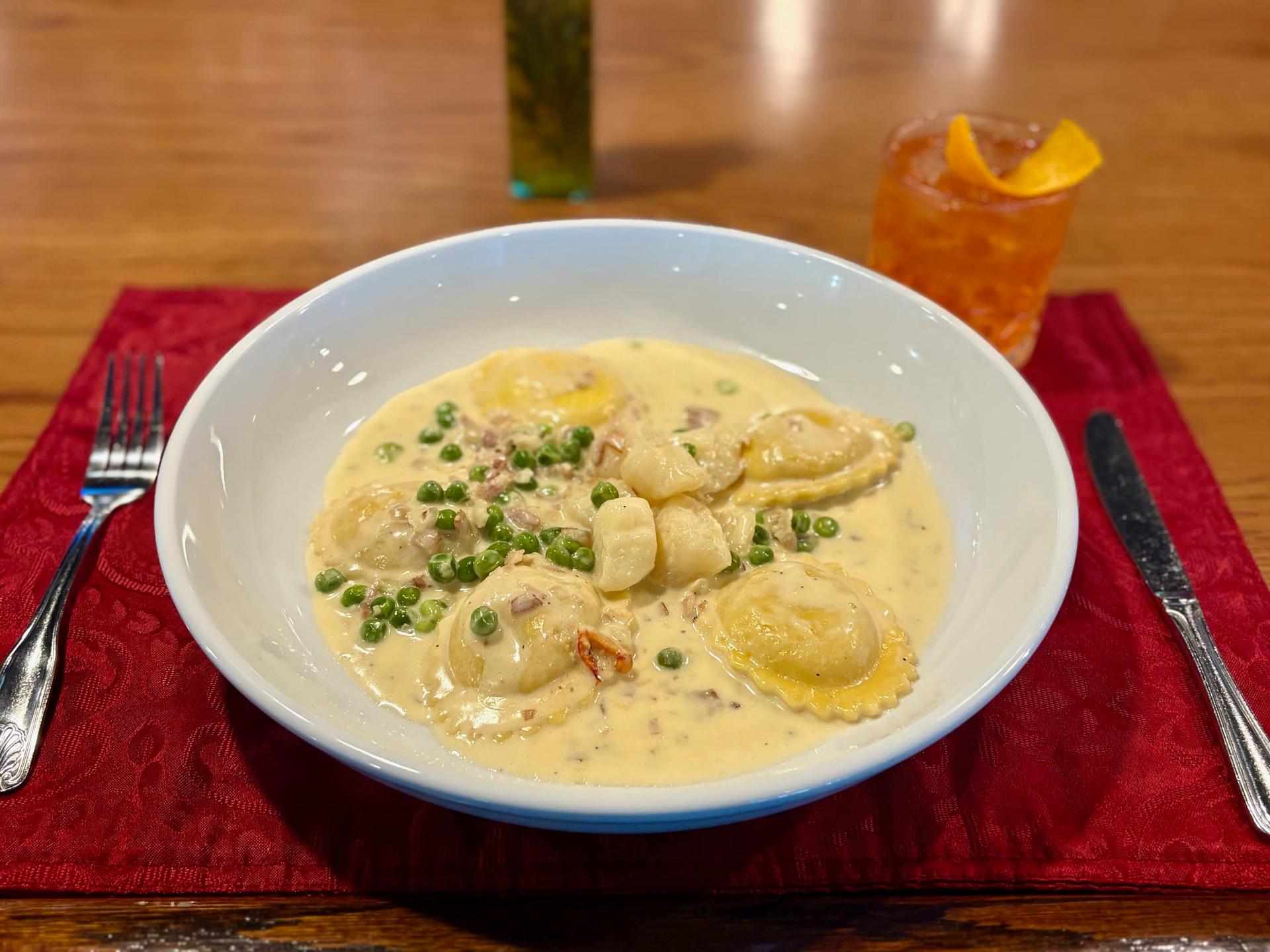 LOBSTER & CRAB RAVIOLI